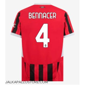 AC Milan Ismael Bennacer #4 Kotipaita 2024-25 Lyhythihainen